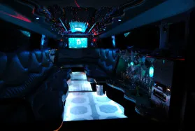 hummer lights at night